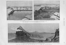 Original alter antiker Druck