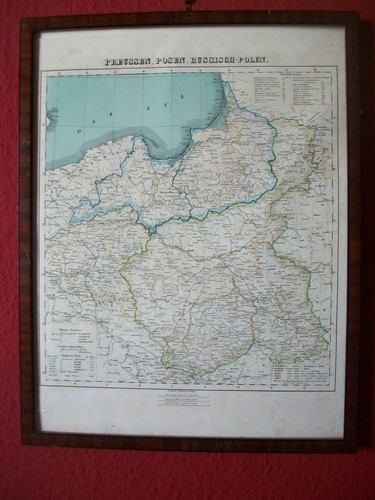 Polen original lithografie - polen,