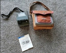 Retro Polaroid Kamera mit Originaltragetasche