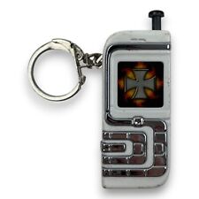 Handy-Design Feuerzeug – Retro Schlüsselanhänger mit Kreuz-Motiv, Sammlerstück