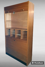 orig 50er Jahre  ROLLADENSCHRANK Aktenschrank, Büroschrank, Architektenschrank
