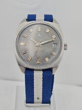 Dugena Matic Blue Dial Automatic Men's Diver Wrist Watch Ref 2512 Cal PUW 1561 