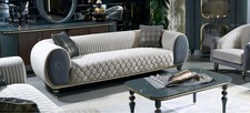 Dreisitzer Sofa 3 Sitzer Stoff