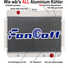 3 Reihig Kühler Aluminium