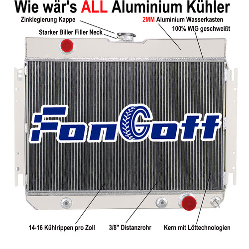 Reihig aluminium kühler - aluminium,
