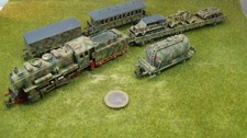 Lok BR 56 + 4 Wagg. Tankw. Personenw. 2 Panzer   EDW, DRG   1/120, TT; BTTB 2.WK