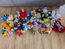 Stofftier Kuscheltiere Sammlung Konvolut ca. 40 Stück Vintage Retro Top