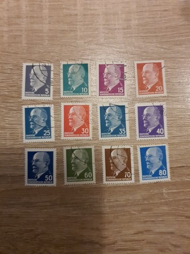 Briefmarken walter ulbricht - briefmarken,