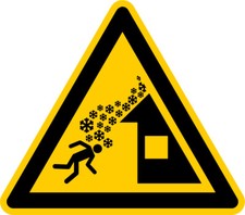 Aufkleber Warnzeichen