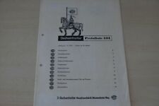 200170) Dechentreiter - Modellprogramm Preisliste - Prospekt 05/1953