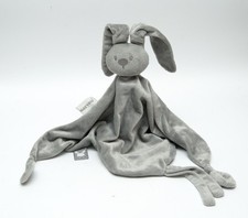 Nattou Hase grau dreieckig Schmusetuch Schnullertuch