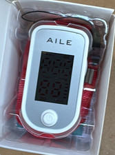 AILE Pulsoximeter Sauerstoffmessgerät Erwachsene präzise schnell einfach größerer roter Bildschirm