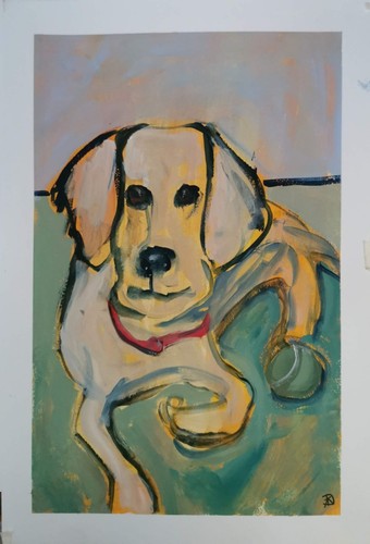 Original acrylbild - original,