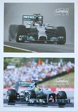 (2) Nico Rosberg Racing Cards