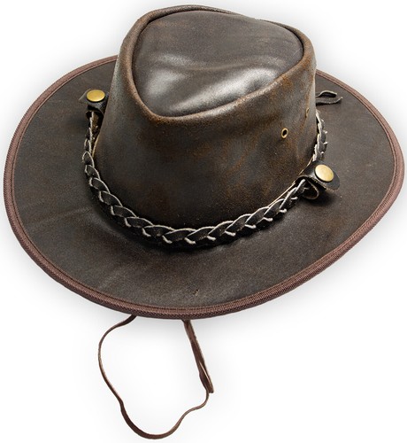 Cowboyhut lederhut knautschbar - cowboyhut,