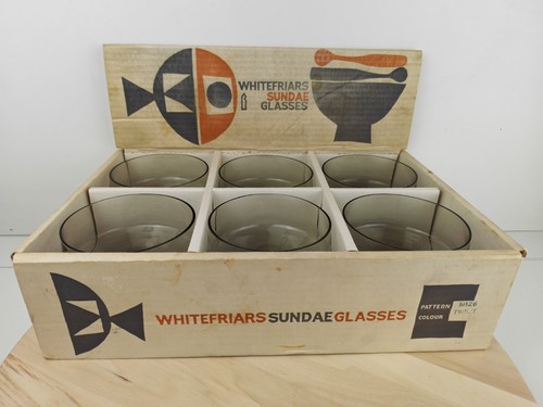 Vintage whitefriars eisbecher - whitefriars,