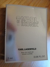 Karl Ikonik, Karl Lagerfeld, Eau de Parfum, 2 ml, Herrenduft, OVP, Parfum