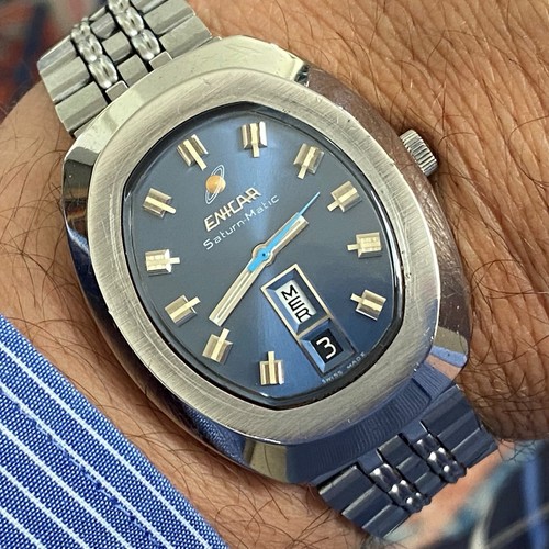 Enicar uhr saturn - enicar, saturn-matic
