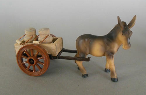 Eselskarren wagen mit esel - wagen, u