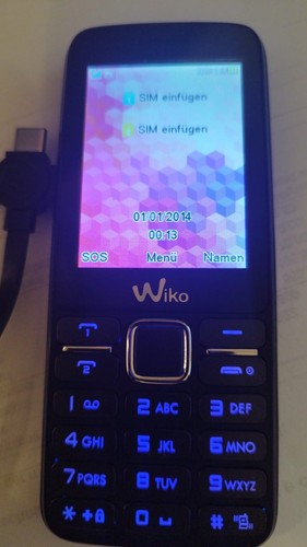 Wiko riff schwarz ohne - schwarz, (ohne
