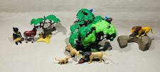 Playmobil, Zoo, Tiere, Löwen, Bäume, Savanne, Zubehör, Ersatzteile