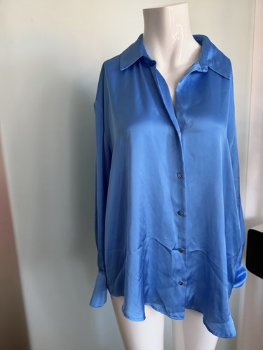 Zara bluse satin seide - bluse, optik