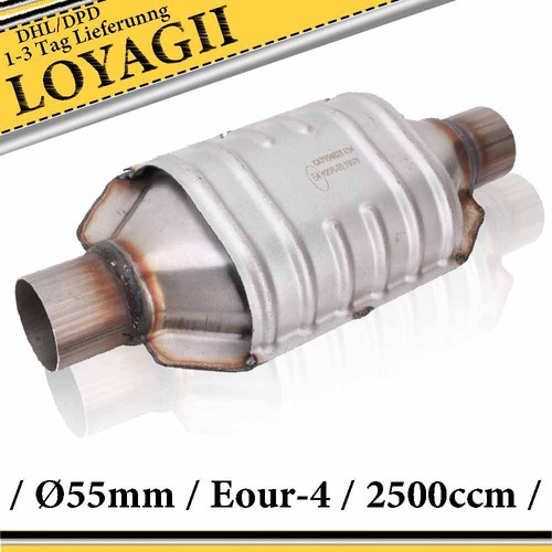 Universal ø55mm katalysator - Ø55mm,