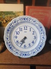 ZWIEBELMUSTER WANDUHR DER PORZELLANMANUFAKTUR TRIPTIS AUS NACHLASS IN MEISSEN 