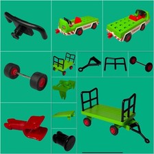 Playmobil 3212 Gepäckwagen Anhänger Flughafen  Ersatzteile zum Auswählen  #PM148