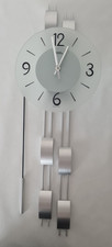 AMS Quarz Wanduhr Glas