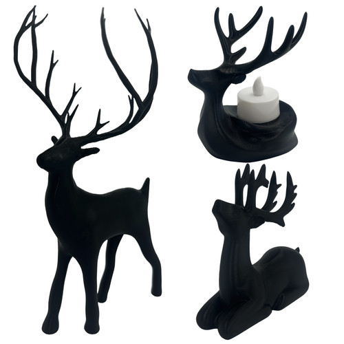 Hirsch figuren set - hirsch,