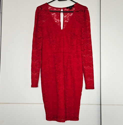Amisu damen abendkleid rot - amisu,