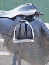 VS Sattel Leder schwarz mit