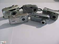 Set: Olympus digital, Sony, Panasonic Lumix, Voigtländer Kamera 5 St.Konvolut