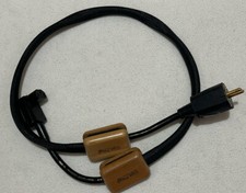 HMS GRAN FINALE SL HIGH END NETZKABEL 1 Meter mit Winkelstecker