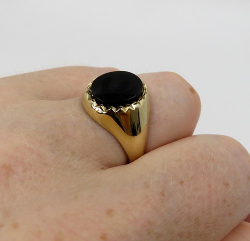 Siegelring gelbgold - siegelring,