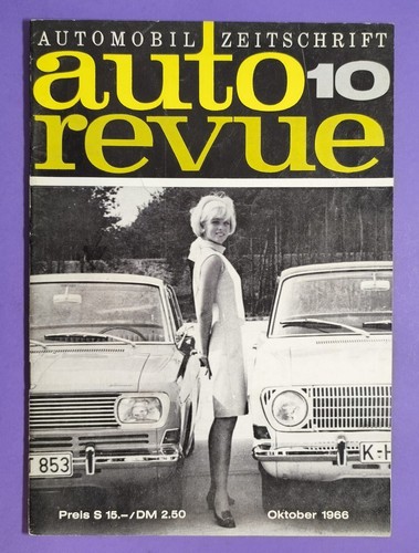 Alte zeitschrift auto - auto, revue