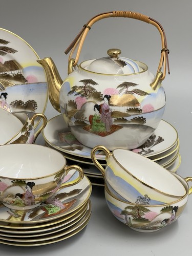 Vintage japanisches teeservice - vintage,