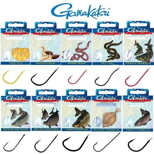 Gamakatsu einzelhaken gebunden - einzelhaken,