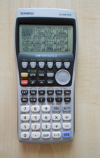 Casio FX-9860GII Grafikfähiger Taschenrechner mit Schutztasche, gebraucht