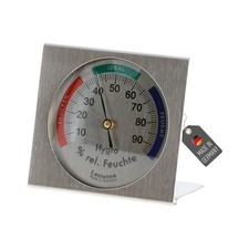 Edelstahl luftfeuchtemesser - edelstahl,