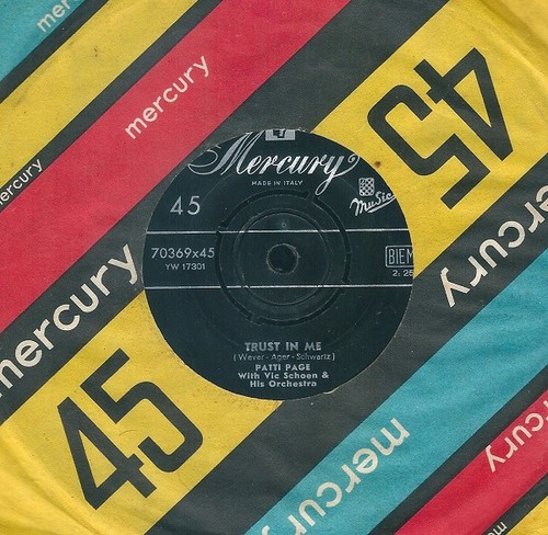 Patti page trust me - me, /