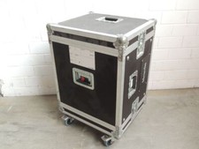 Event Bühnen Transport-Kiste Koffer Flight-Case mit Rollen 58cm x 51cm x 76cm