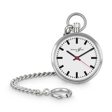 Hermann Jäckle Frankfurt Quarz Taschenuhr | B-Ware (0404)
