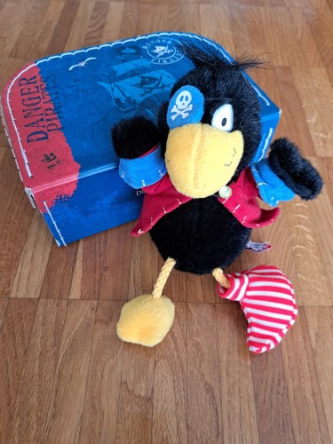 Kuscheltier rabe socke als - kuscheltier,