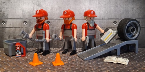 Playmobil porsche mechaniker - playmobil,