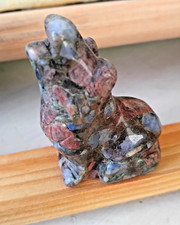 ⋄⊱ Kleine Wolf Skulptur