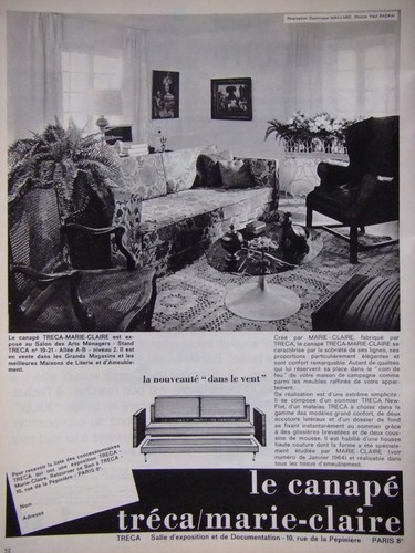 Werbung 1964 das sofa - das,
