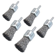 5x Pinselbürste Drahtbürste
