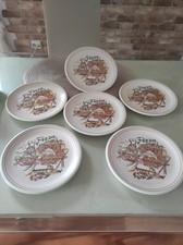 Porzellan Pizzateller Vintage